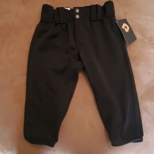 Girls DeMarini Fierce Belted Softball Pants-Small
